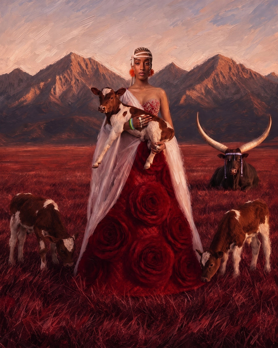 Bwiza — an artwork from the Dreams by Rusatsi collector preview.